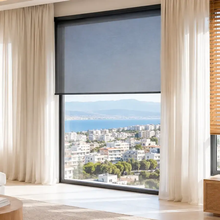 Cam Balkon Plise Perde